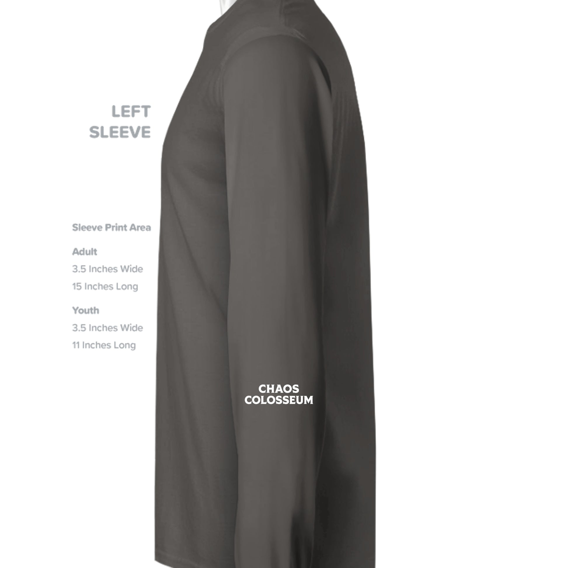 Iron Grey - LST353LS - SLEEVE_LEFT