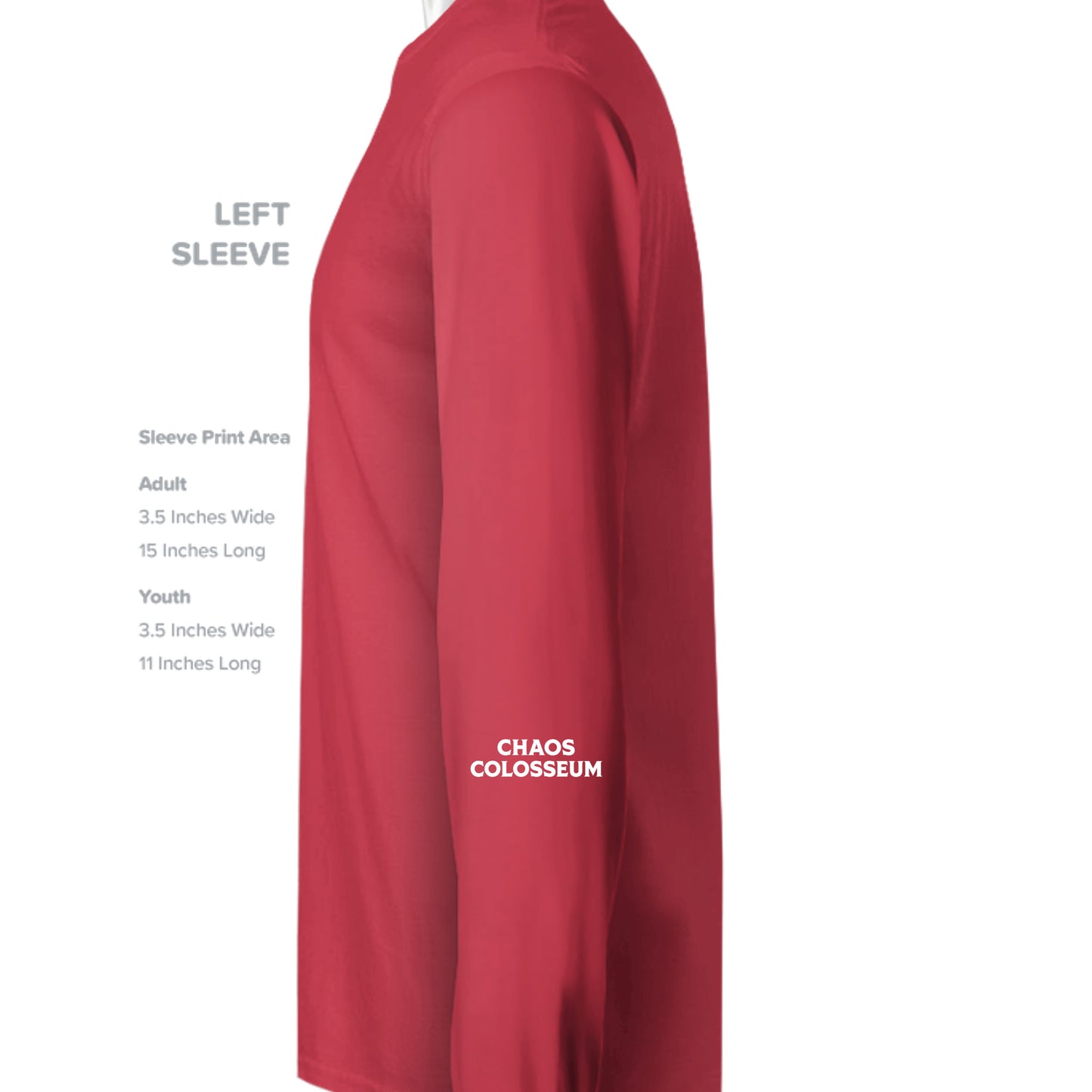 True Red - LST353LS - SLEEVE_LEFT