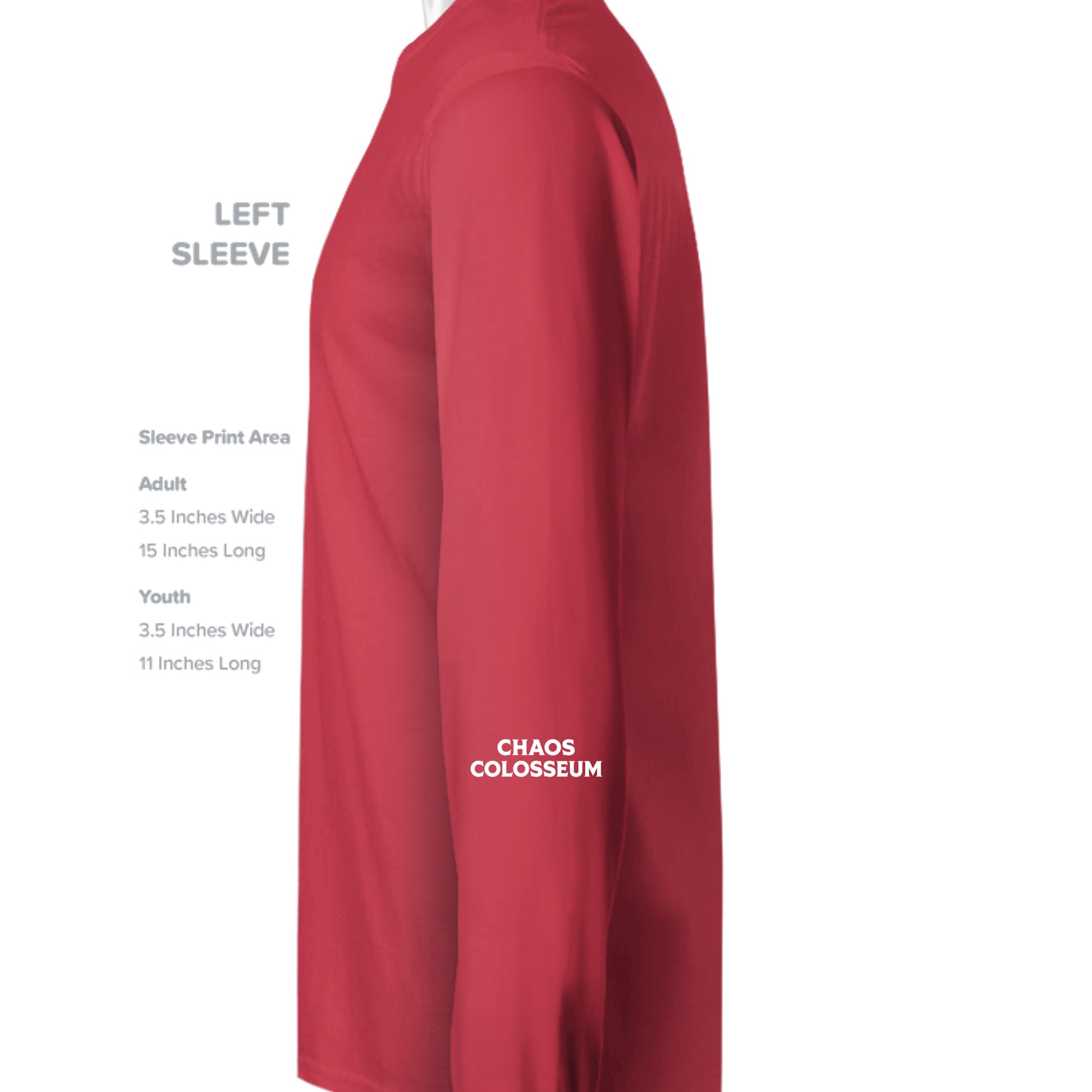 True Red - LST353LS - SLEEVE_LEFT