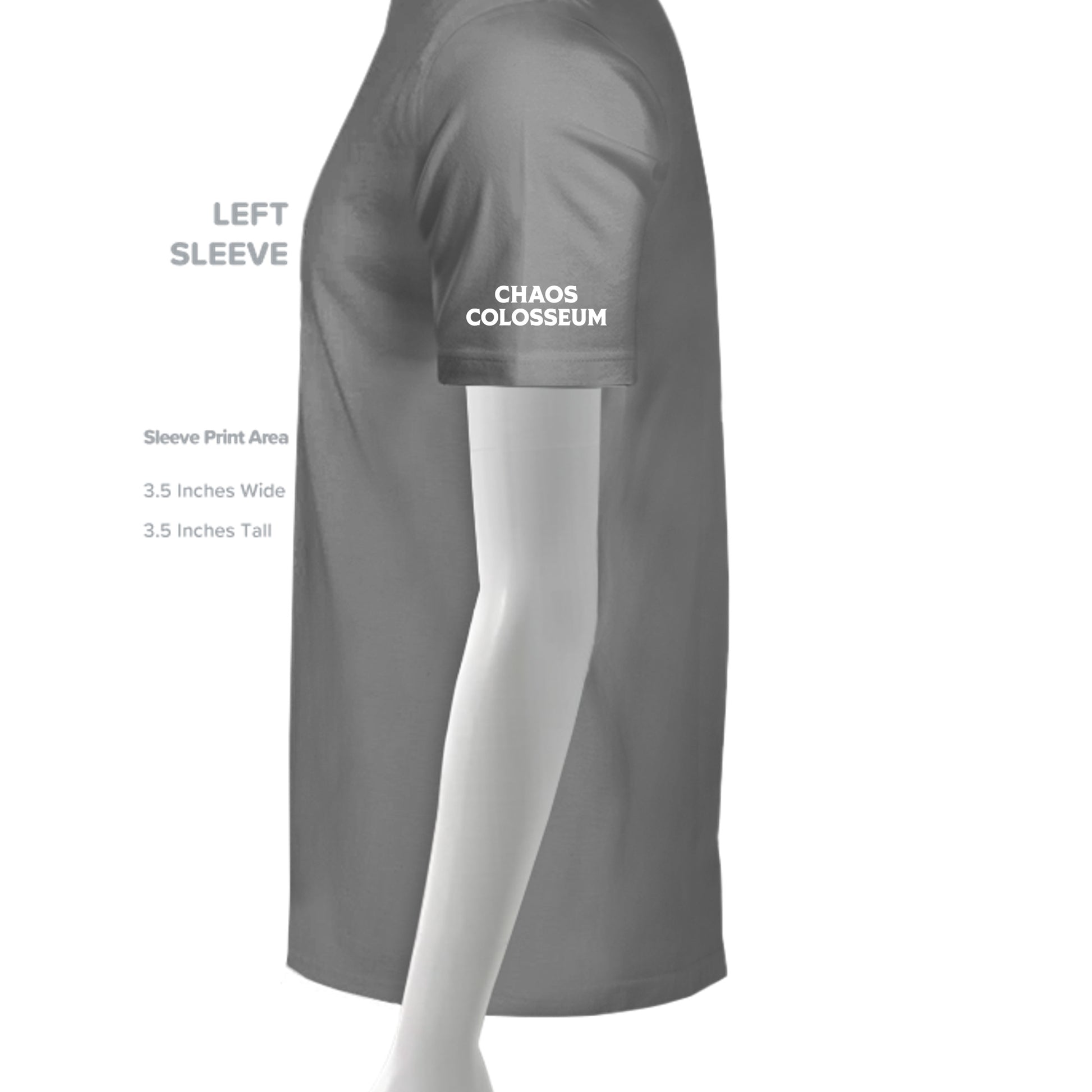 Dark Grey - LST411 - SLEEVE_LEFT