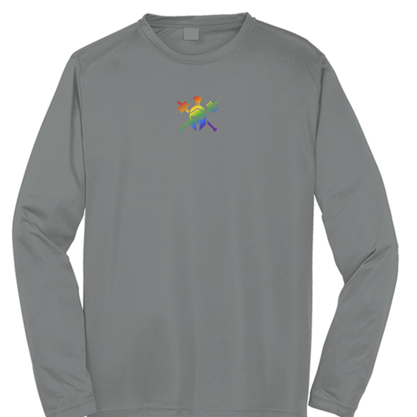 Iron Grey Heather - ST350LS - FRONT