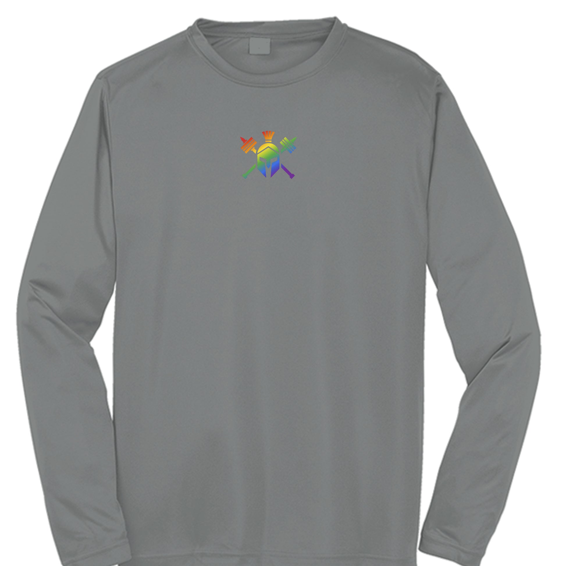 Iron Grey Heather - ST350LS - FRONT